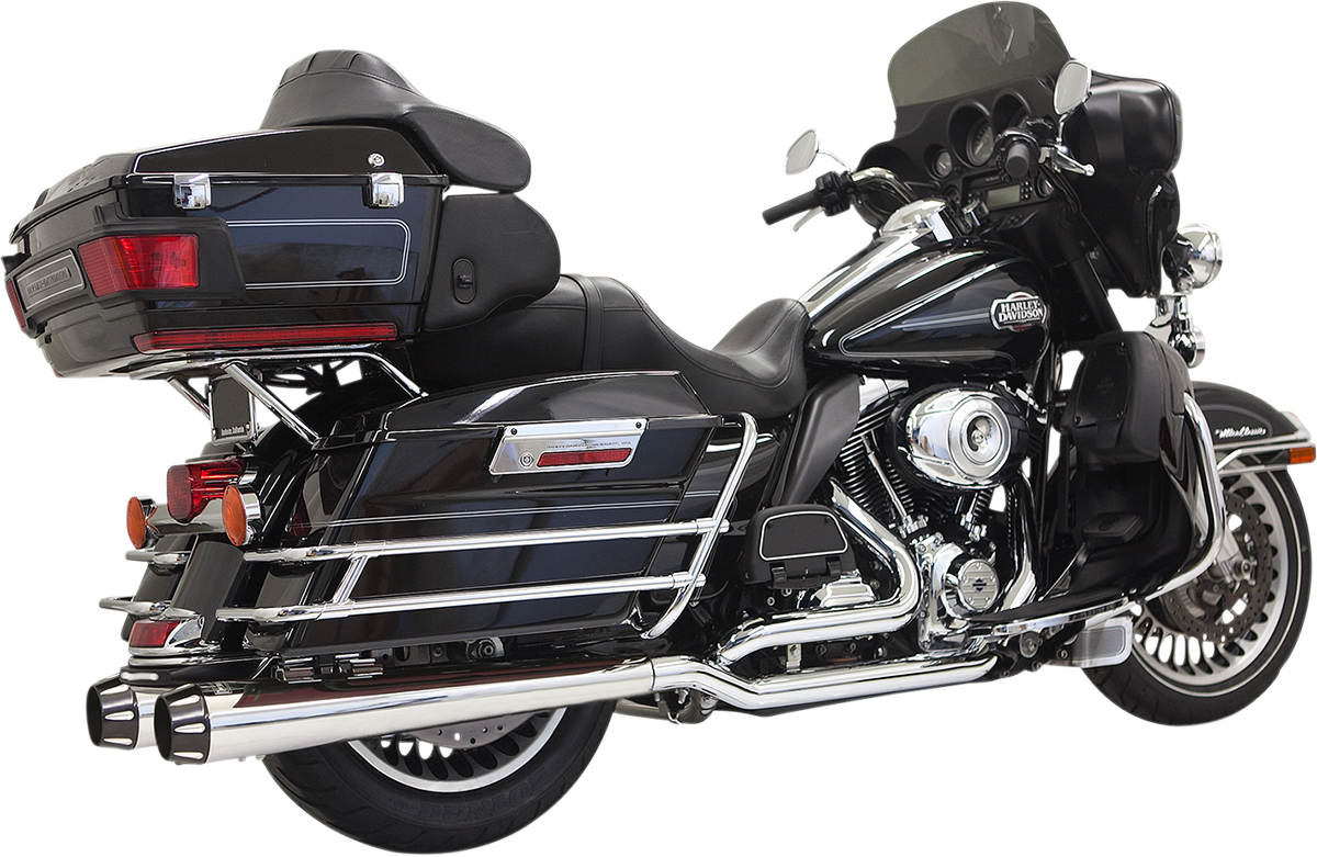 True-Dual Down Under System - Down Under Exhaust - Chrome - Megaphone [1800-1898]
