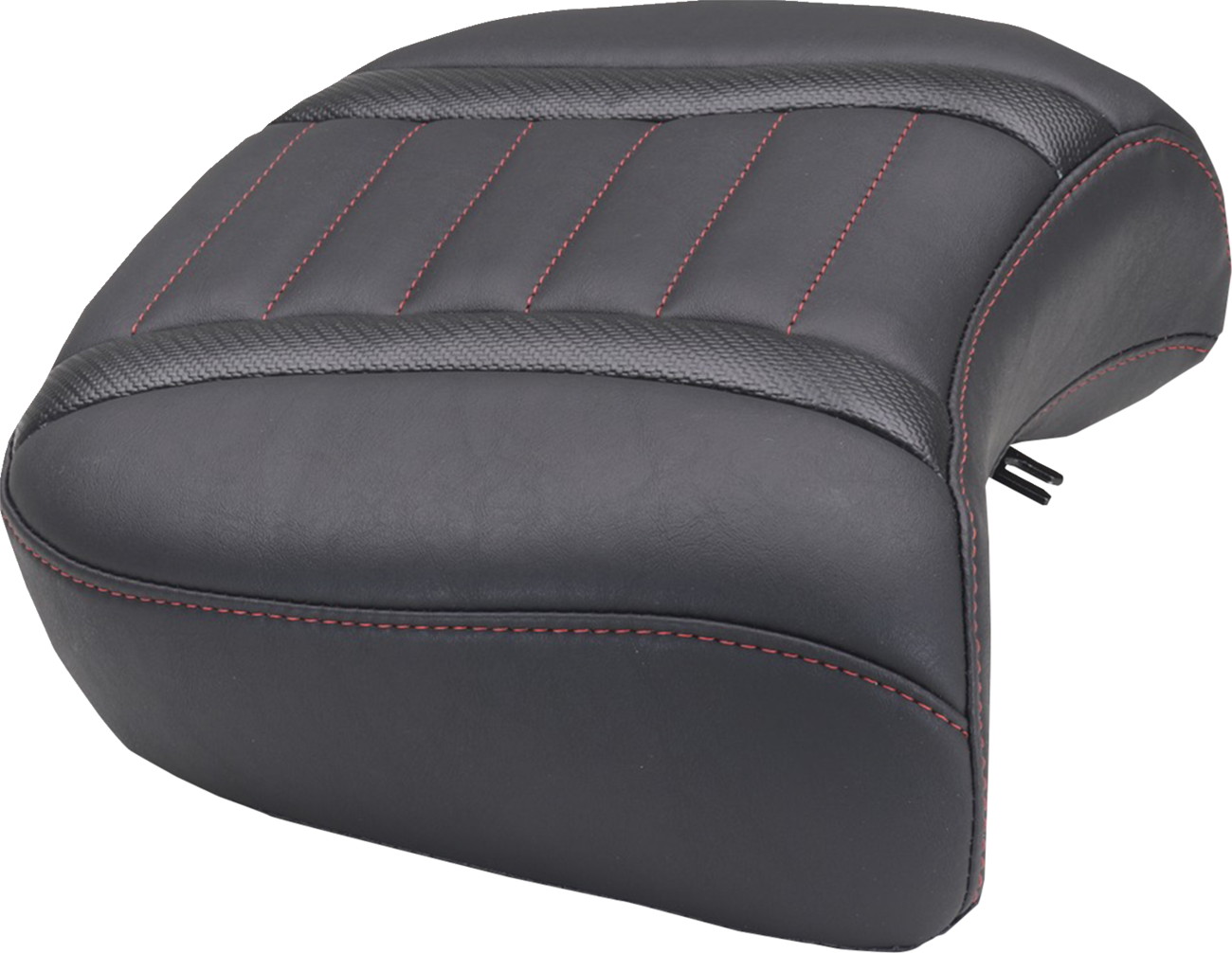 Wide Deluxe Touring Passenger Seat - Deluxe Passenger Seat - Wide - Dark Cherry Stitch - FLT/FLH '23-'25 [0801-2124]