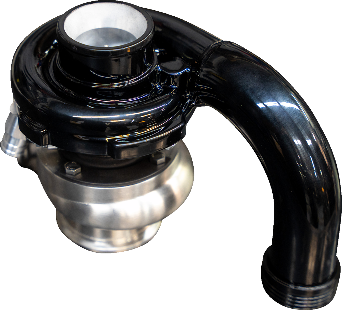 Tornado Turbo Performance Kit - Black with Brushed Stainless Steel Exhaust - M8 [0904-0097] - Image 2