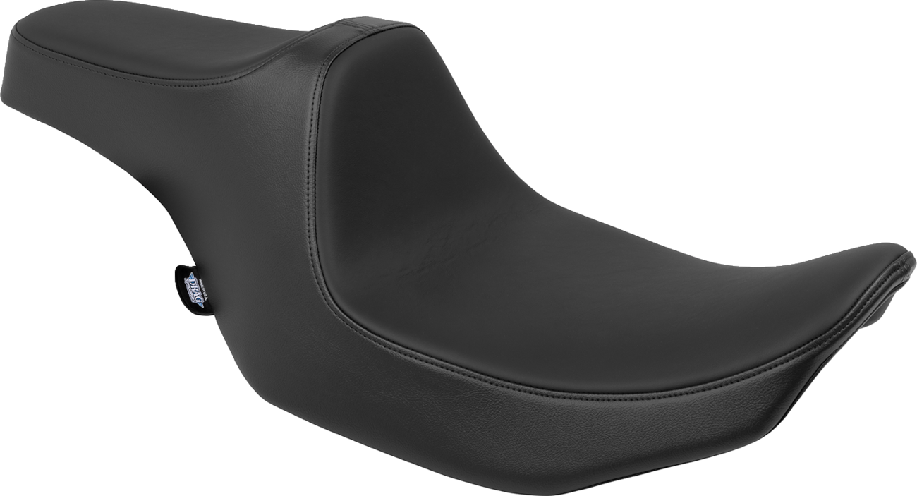 Predator III Seat - Smooth - Black Solar Leather - FLT/FLH '23-'24 [0801-1921]