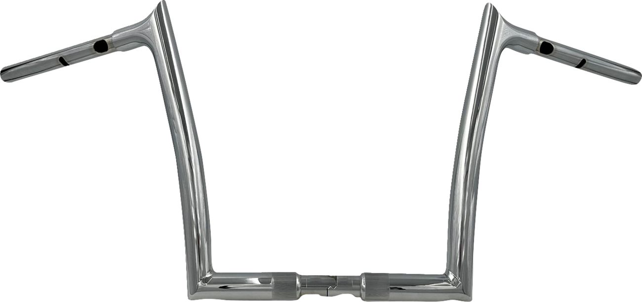 1-1/4" EZ Install Pointed Top Handlebar - 12" - Chrome [0601-6358]