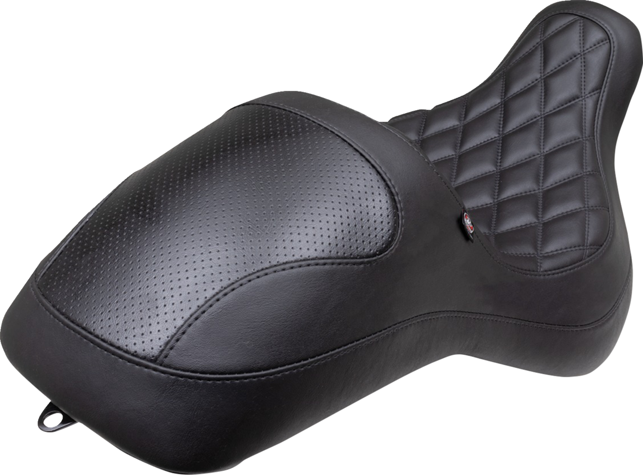 Extreme Fastback™ Seat - Extreme Fastback - Black - Double Diamond - Fat Boy '18-'23 [0802-1508] - Image 2