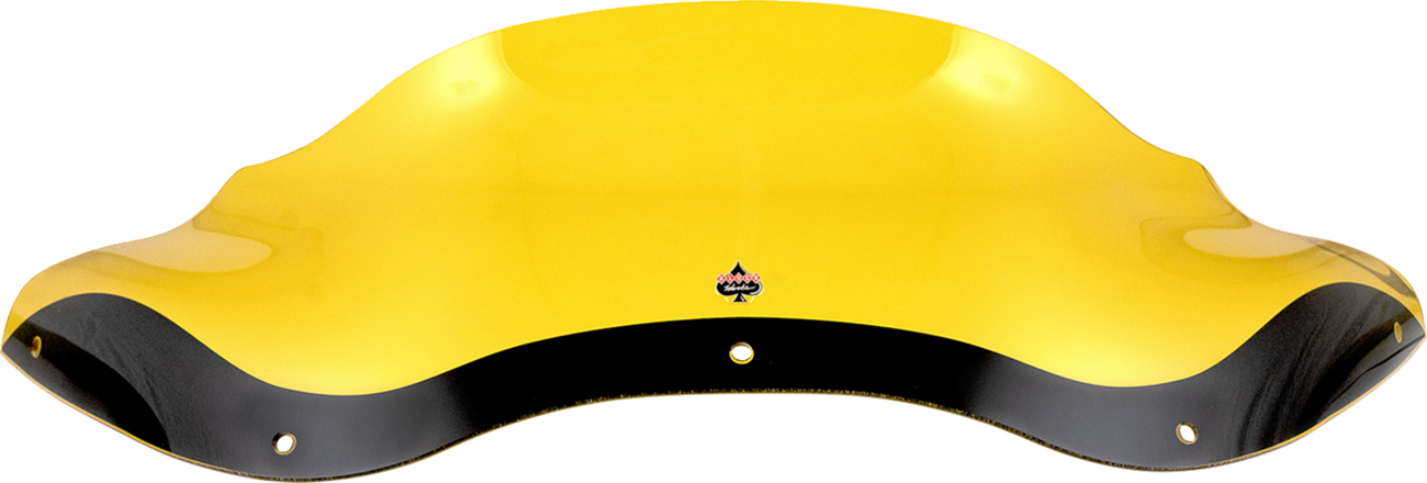 Kolor Flare® Windshield - 8" - Yellow - '98-'13 FLTR [2310-0810] - Image 2