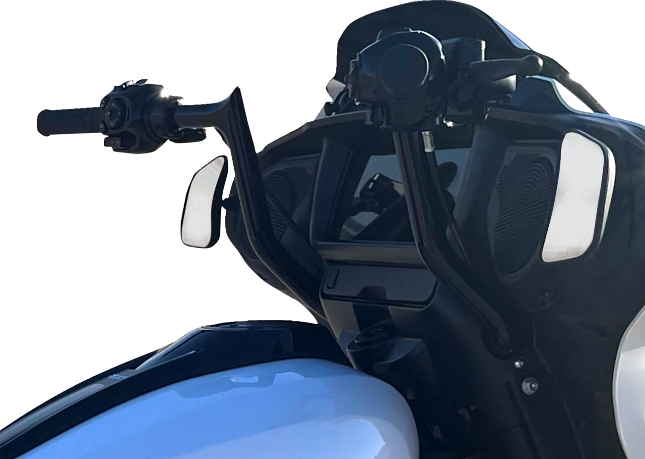 1-1/4" EZ Install Pointed Top Handlebar - 12" - Black [0601-6353] - Image 5