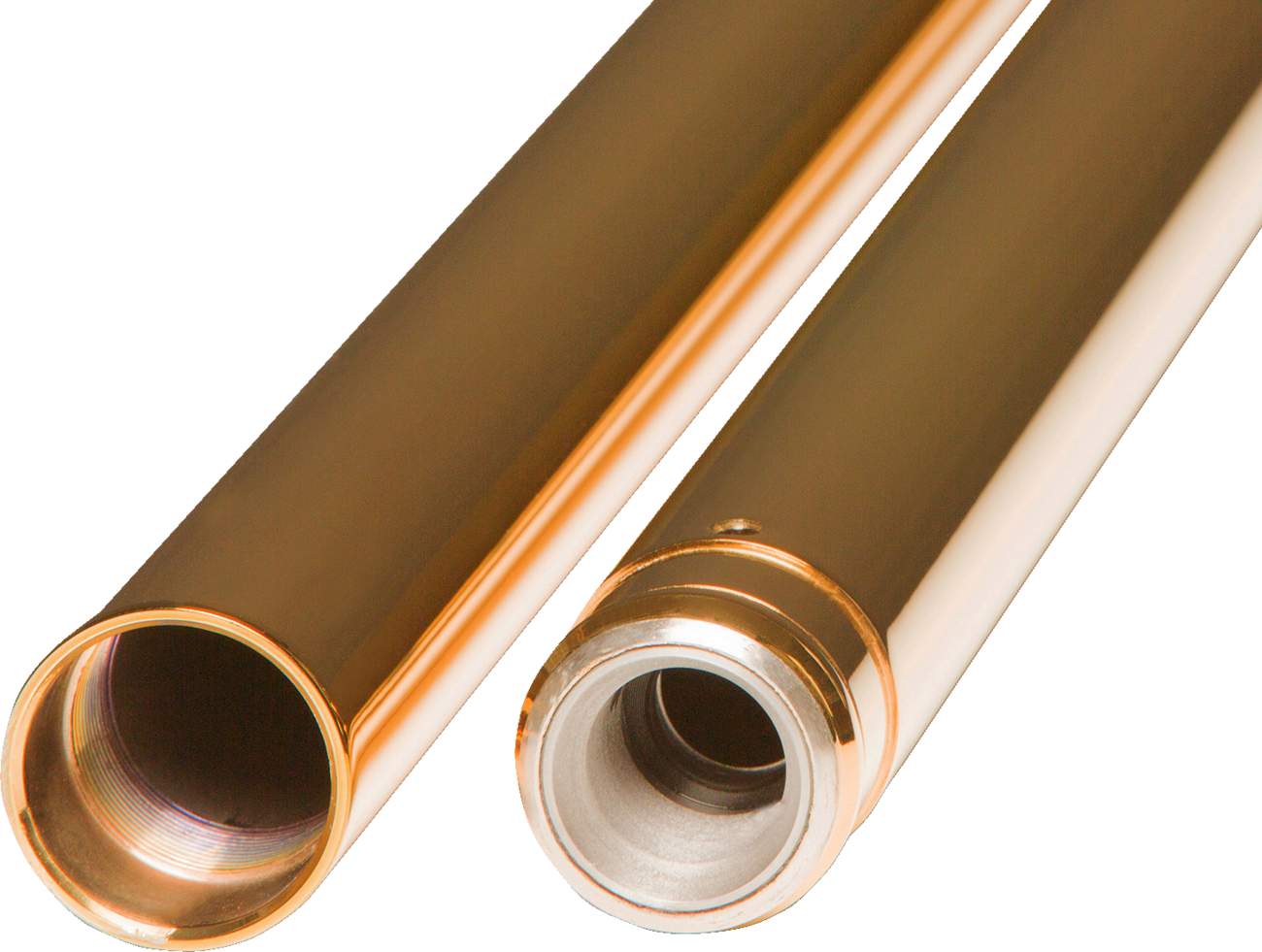 Gold Fork Tubes - Fork Tubes - 49 mm - 23.50" - Gold [0404-0337]