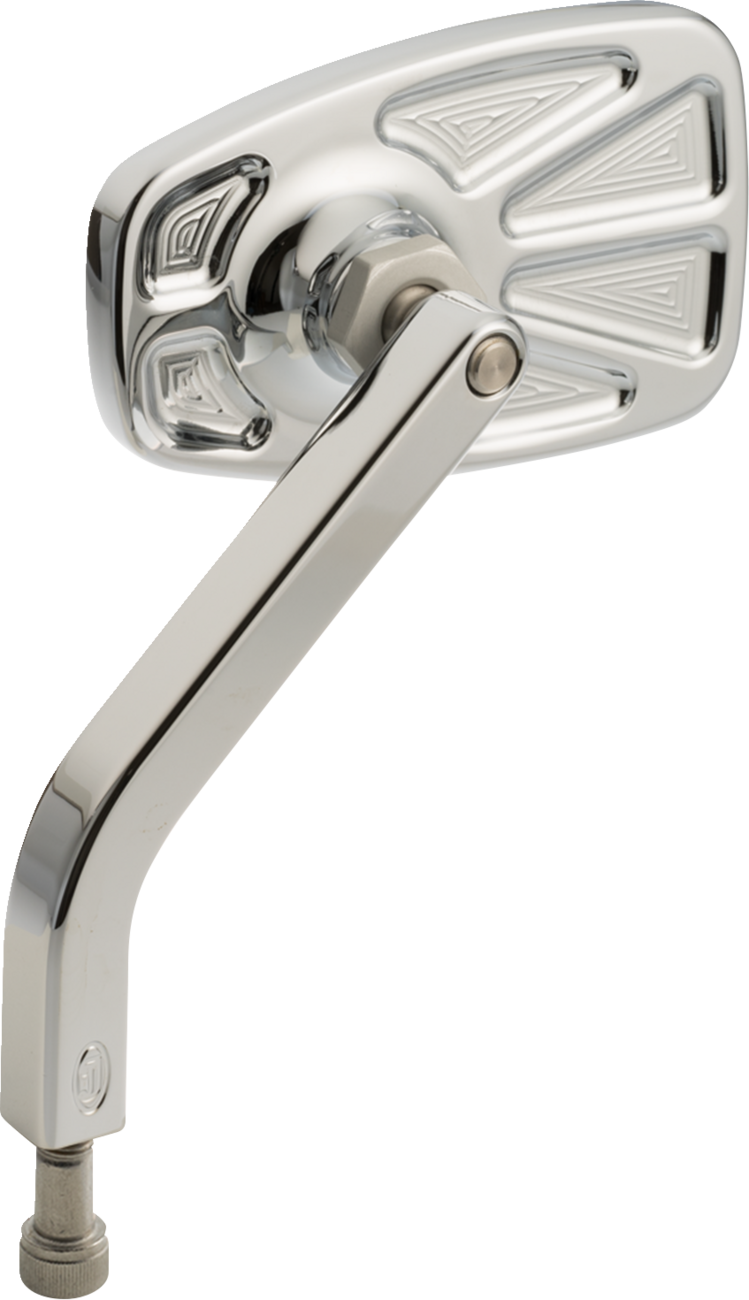 No. 8 Cafe Mirror - Mirror - No. 8 Cafe - OEM - Rectangle - Chrome - Left [0640-1778] - Image 2