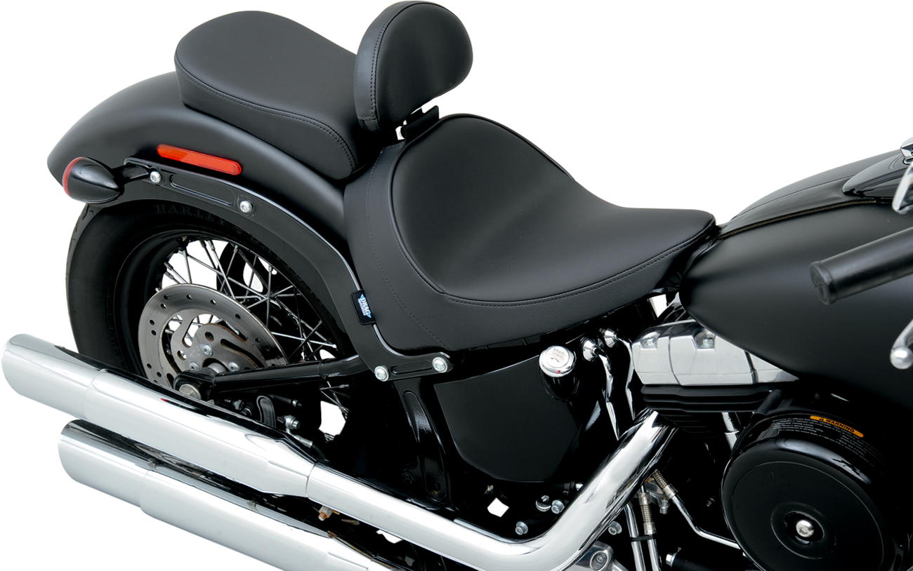 Backrest Compatible Solo Seat — Smooth - Solo Seat - Smooth - Backrest - FXS/FLS '11-'17 [0802-0784] - Image 5