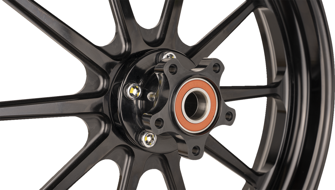 Track Pro Wheel - Wheel - Track Pro - Front - Dual Disc/without ABS - Black - 19x3 [0201-2438] - Image 3