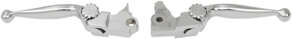 Journey Adjustable Lever Set for Harley Models - Chrome [0610-2107]