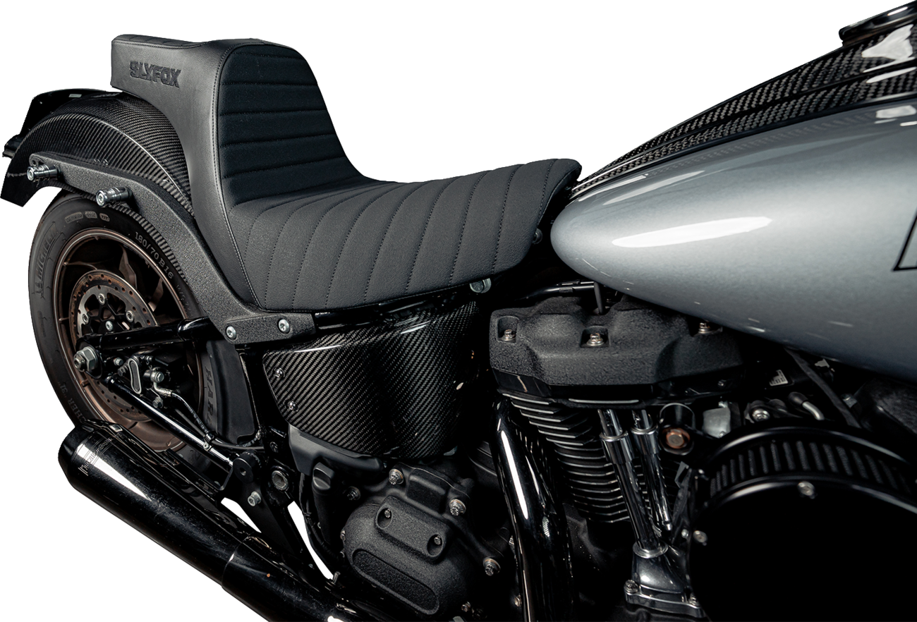 High Noon Seat - Vinyl - Classic Stitch - Black Logo - FL/FX '18-'24 [0802-1656] - Image 2