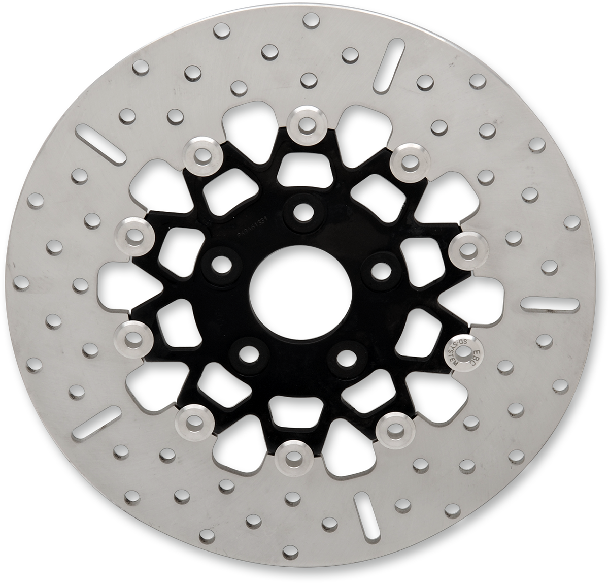 Custom Stainless Steel Rear Brake Rotor - Brake Rotor - Black [1710-2252]