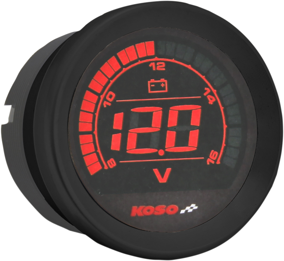 Replacement Gauge - 2" Voltmeter Gauge - Black [2212-0604] - Image 2