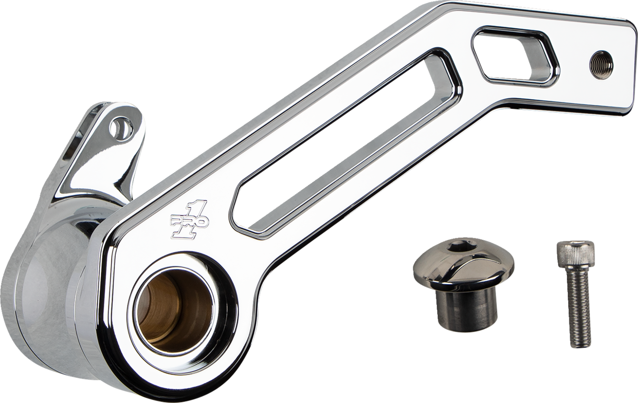 T-Rex Shorty Brake Arm - Touring T-Rex Shorty Brake Arm - Chrome - '14-'22 FLHT [1610-0682]