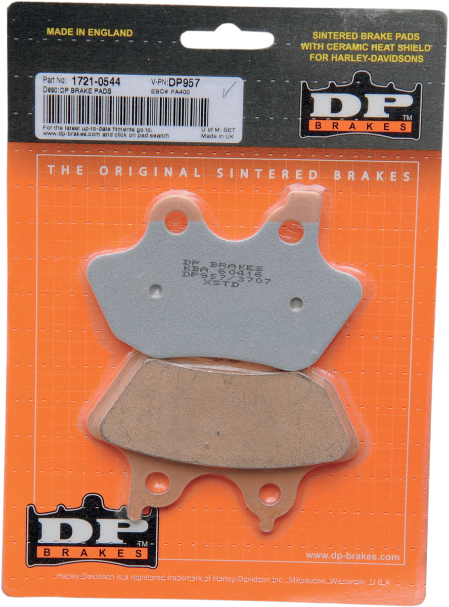 Sintered Metal Harley/Buell Brake Pads - Sintered Brake Pads [1721-0544] - Image 2