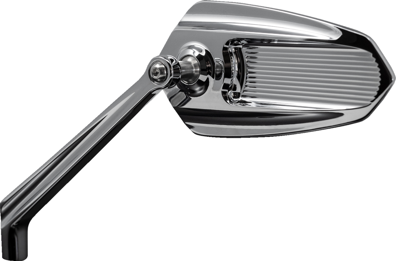 Ascent Pro Mirror - Mirror - Ascent Pro - Chrome - Left - Each [0640-1857]