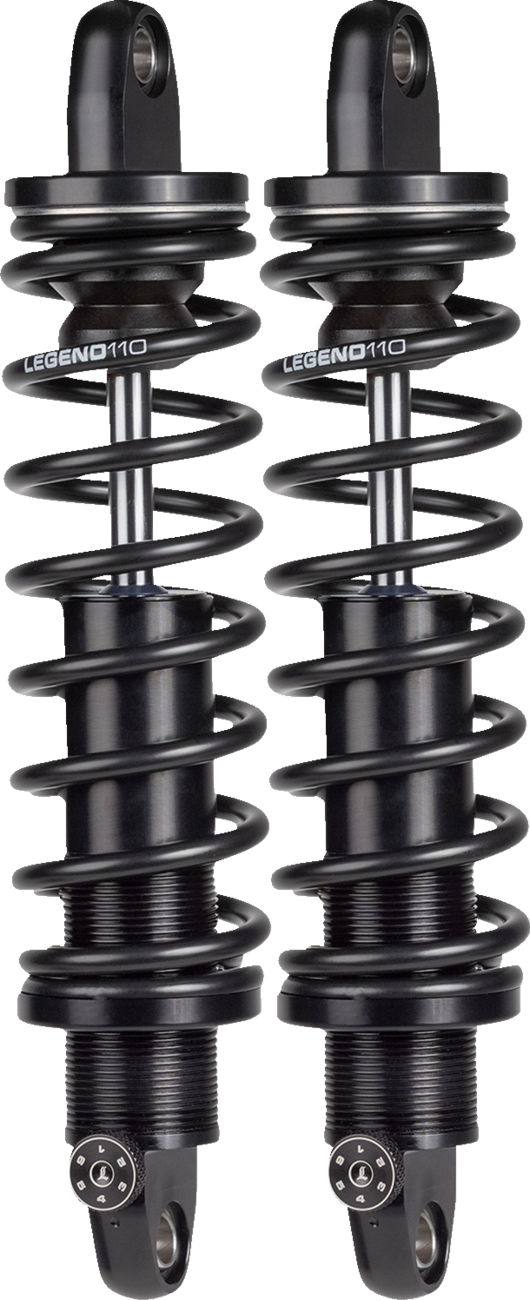 Legend REVO-A Coil Suspension For Dyna Models - REVO-A Adjustable Dyna Coil Suspension - 14" - Black - Standard [1310-1098] - Image 2