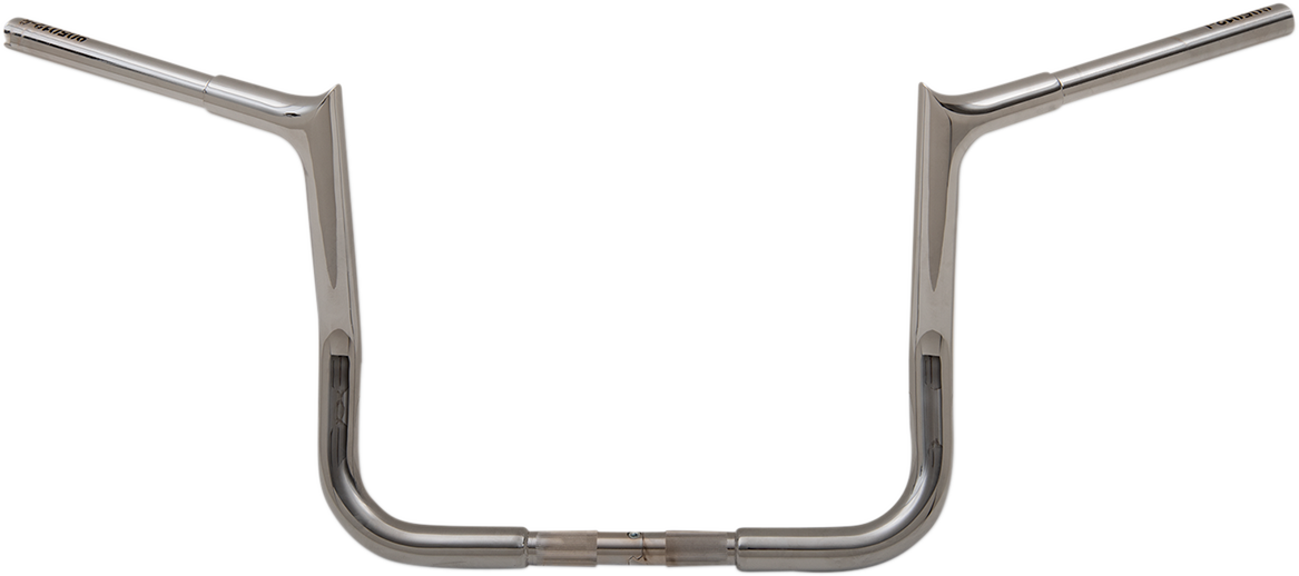 1-1/4" EZ Install Pointed Top Handlebar - 12" - Chrome [0601-4748]