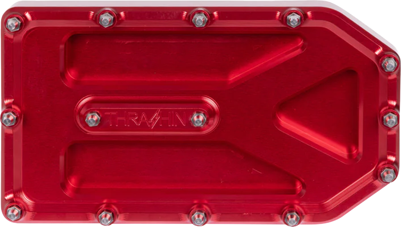 Aggressor Brake Pedal Pad - Red - Touring [1611-0106] - Image 3