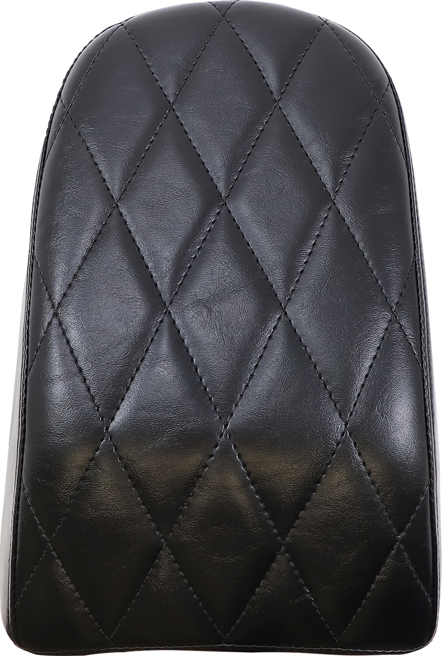 Bare Bones Series Pillion Pad — Diamond Stitch - Bare Bones Pillion Pad - Diamond - Black - FLFB/S '18-'23 [0802-1487]