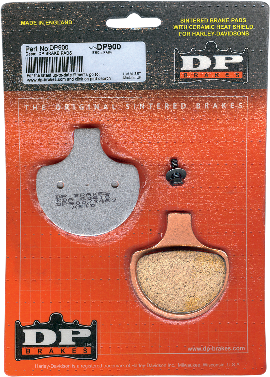 Sintered Metal Harley/Buell Brake Pads - Sintered Brake Pads [DP-900] - Image 2