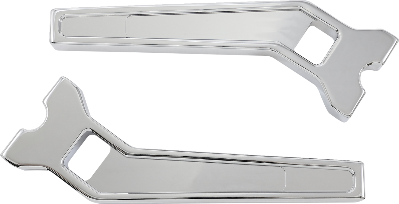 Performance Risers - Pullback - 10" - Chrome [0602-1412]