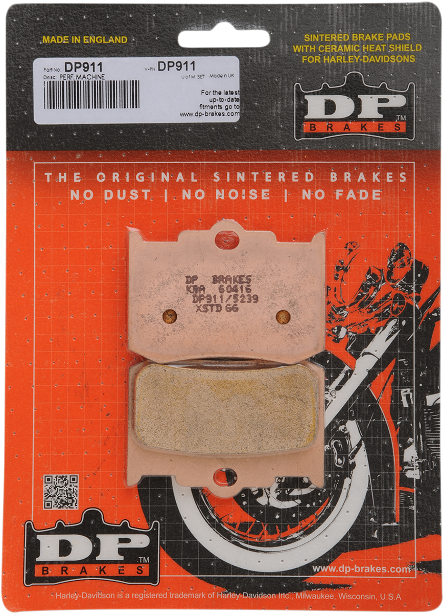 Sintered Metal Caliper Brake Pads - Sintered Brake Pads - DP911 [1721-1927] - Image 2