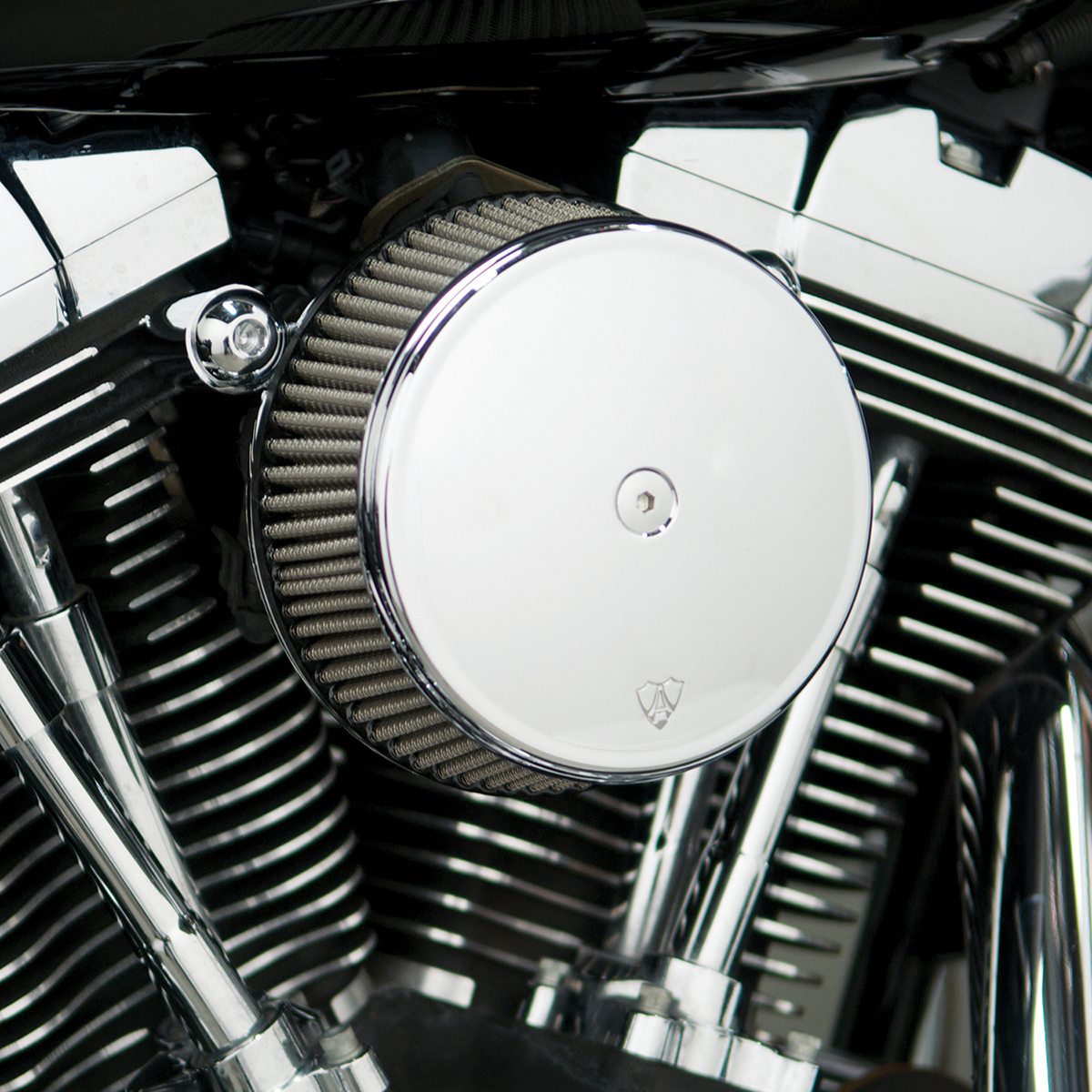 Big Sucker™ Stage I Air Filter Kit — Smooth - Big Sucker™ Stage I Air Filter Kit - Chrome [1010-1600] - Image 2