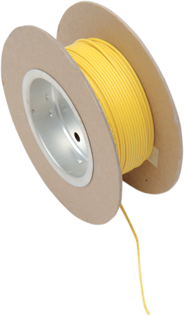 OEM Color Wire Spool - 100' Wire Spool - 18 Gauge - Yellow [2120-0527]