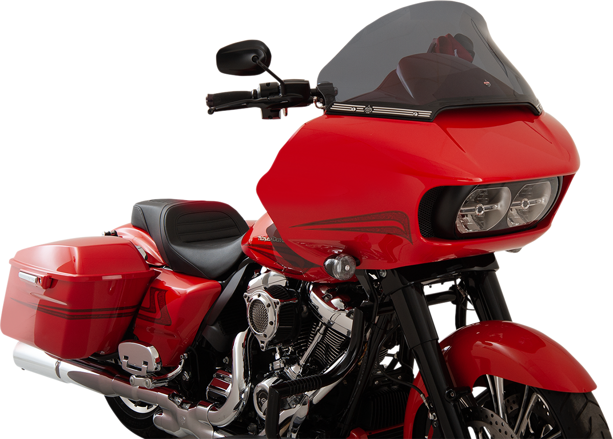 Pro-Touring Flare® Windshield - 12" - Dark Smoke - '15-'25 FLTR [2310-0584] - Image 4