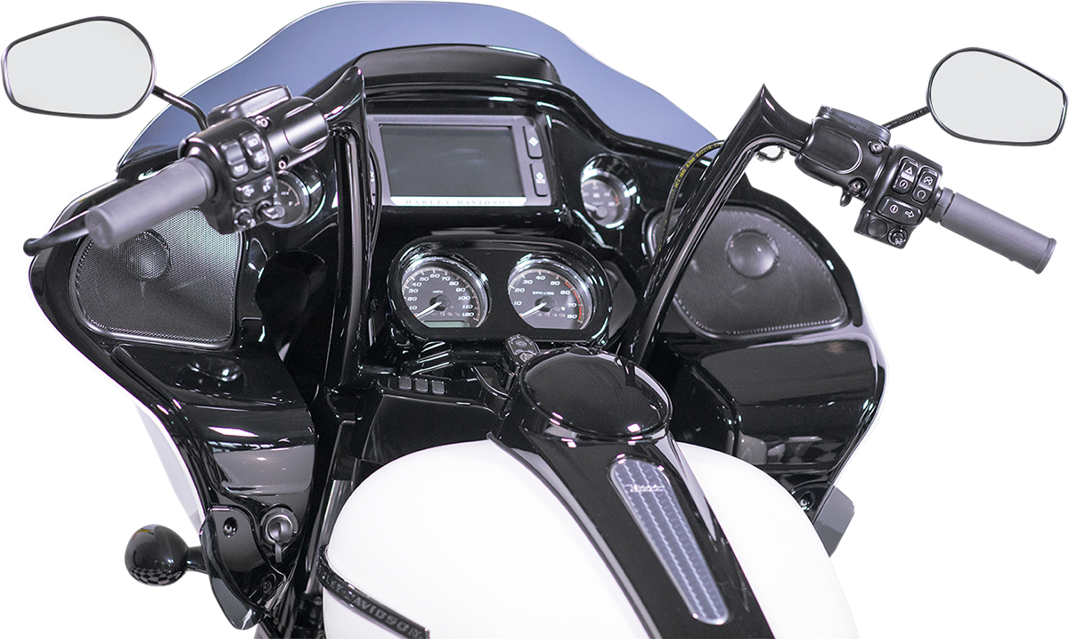 1-1/4" EZ Install Pointed Top Handlebar - 12" - Black [0601-4765] - Image 2