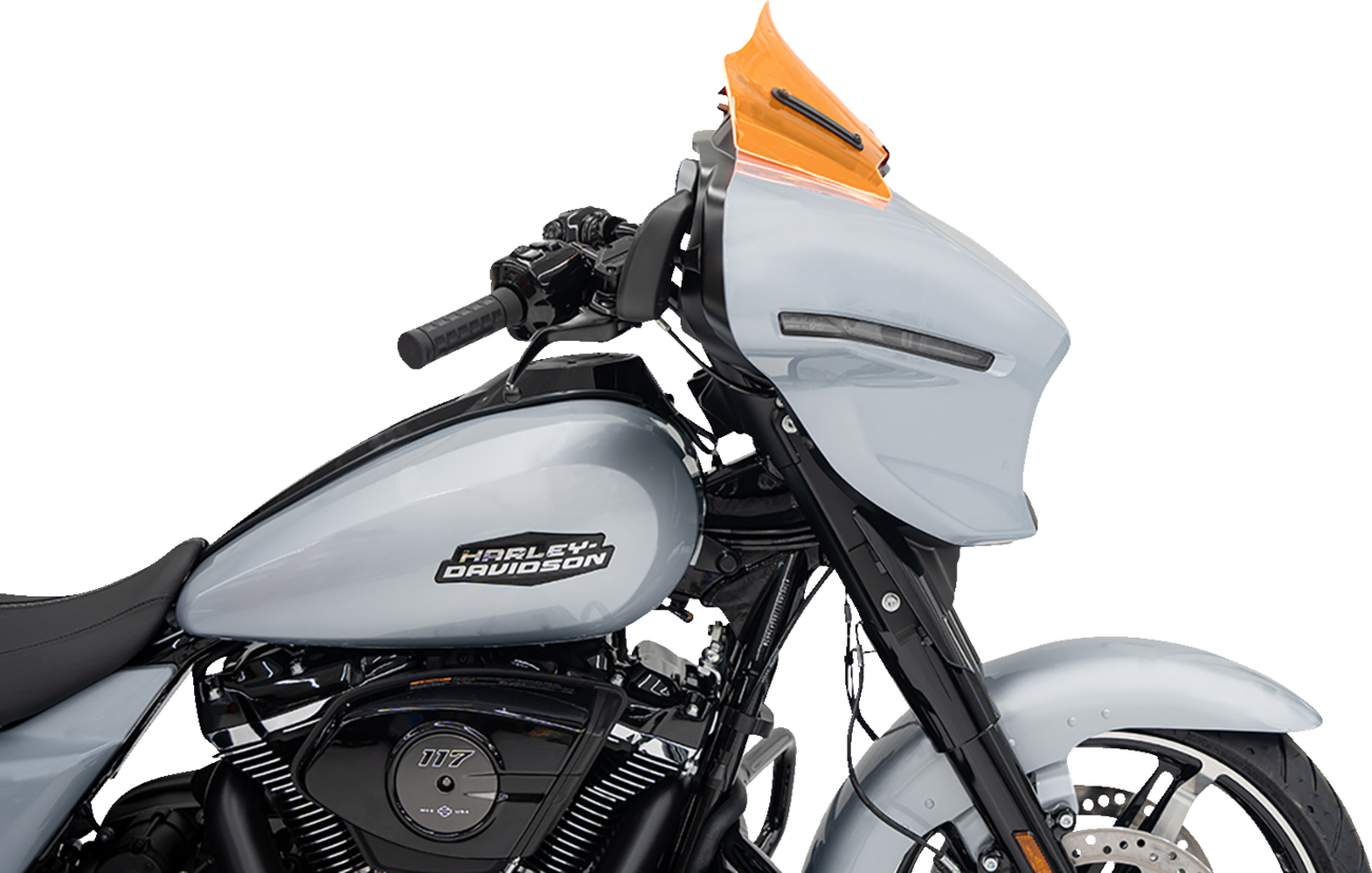 Ice Flare® Windshield - 8" - Orange Ice - FLHX [2310-0874] - Image 3