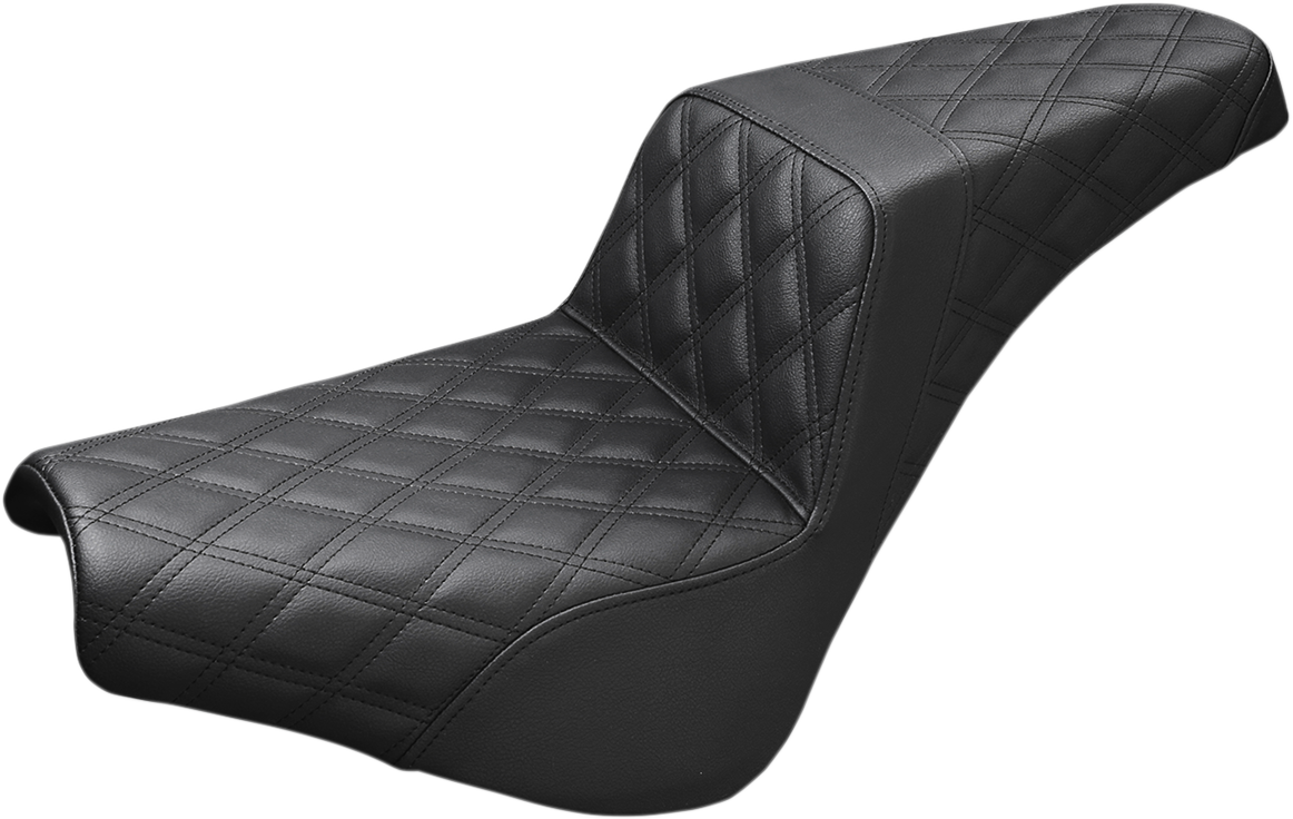 Step-Up Seat — Full Lattice Stitch - Step-Up Seat - Full Lattice Stitch - Black - FX '18-'24 [0802-0959]