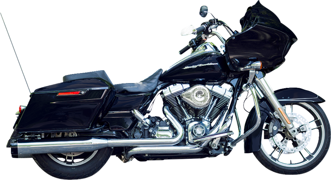 4-1/2" MK45 Performance Mufflers - Chrome with Black Thruster [1801-0847] - Image 3