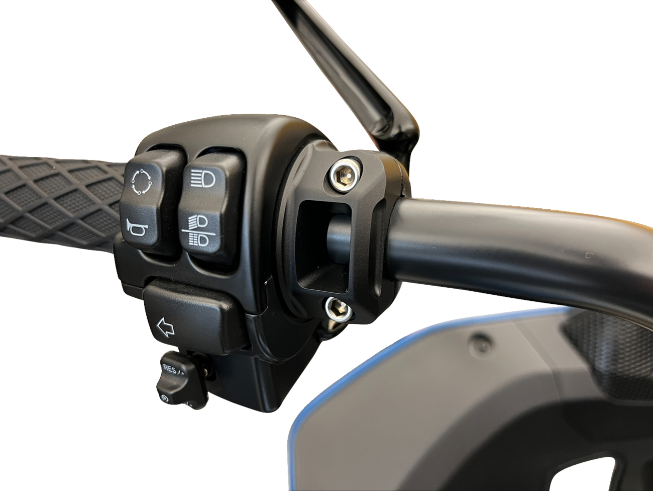 Lever Perch Clamps - Brake/Clutch - Black [0615-0389] - Image 4