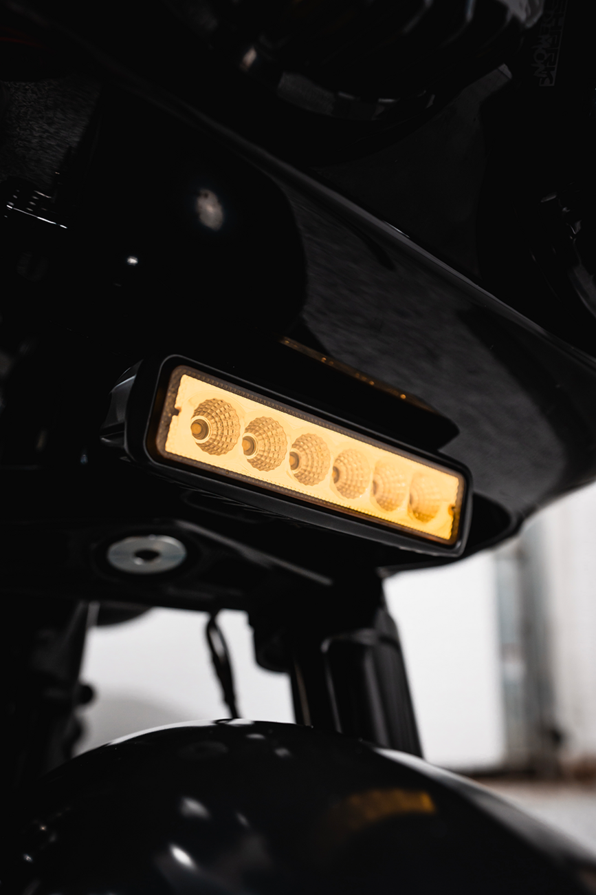 LED Light Bar Kit - LED Light Bar - Yellow Lens - Road FLTR [2040-3194] - Image 3