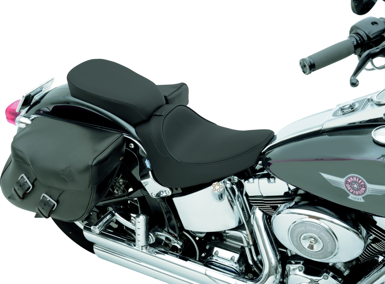 Rear Solo Seat - Wide - Smooth - FXST/FLST '00-'06 [0802-0636]