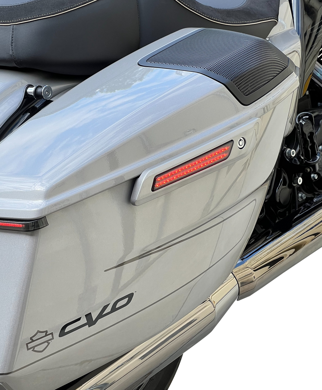 Dual Color LED Saddlebag Latch Lightz™ - LED Latch Lights - Saddlebag - Smoke Lens [2040-3234] - Image 5