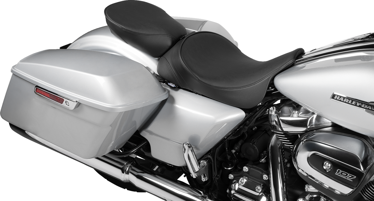 Rear Solo Seat - Wide - Smooth - FL '97-'23 [0801-1952] - Image 2
