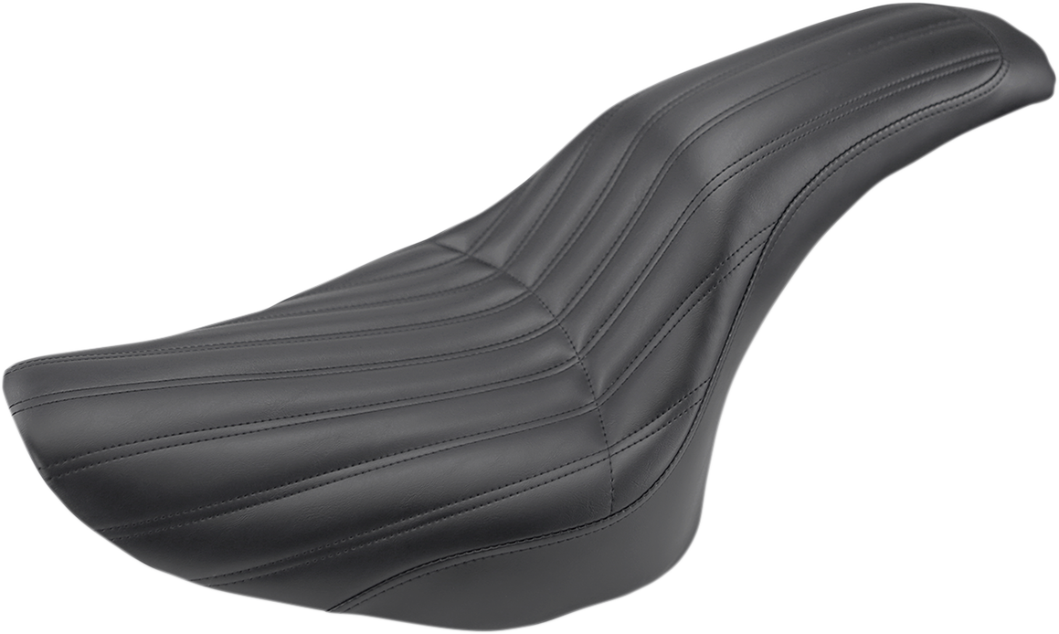 Knuckle 2-Up Seat - Ribbed - Black [0802-0825]