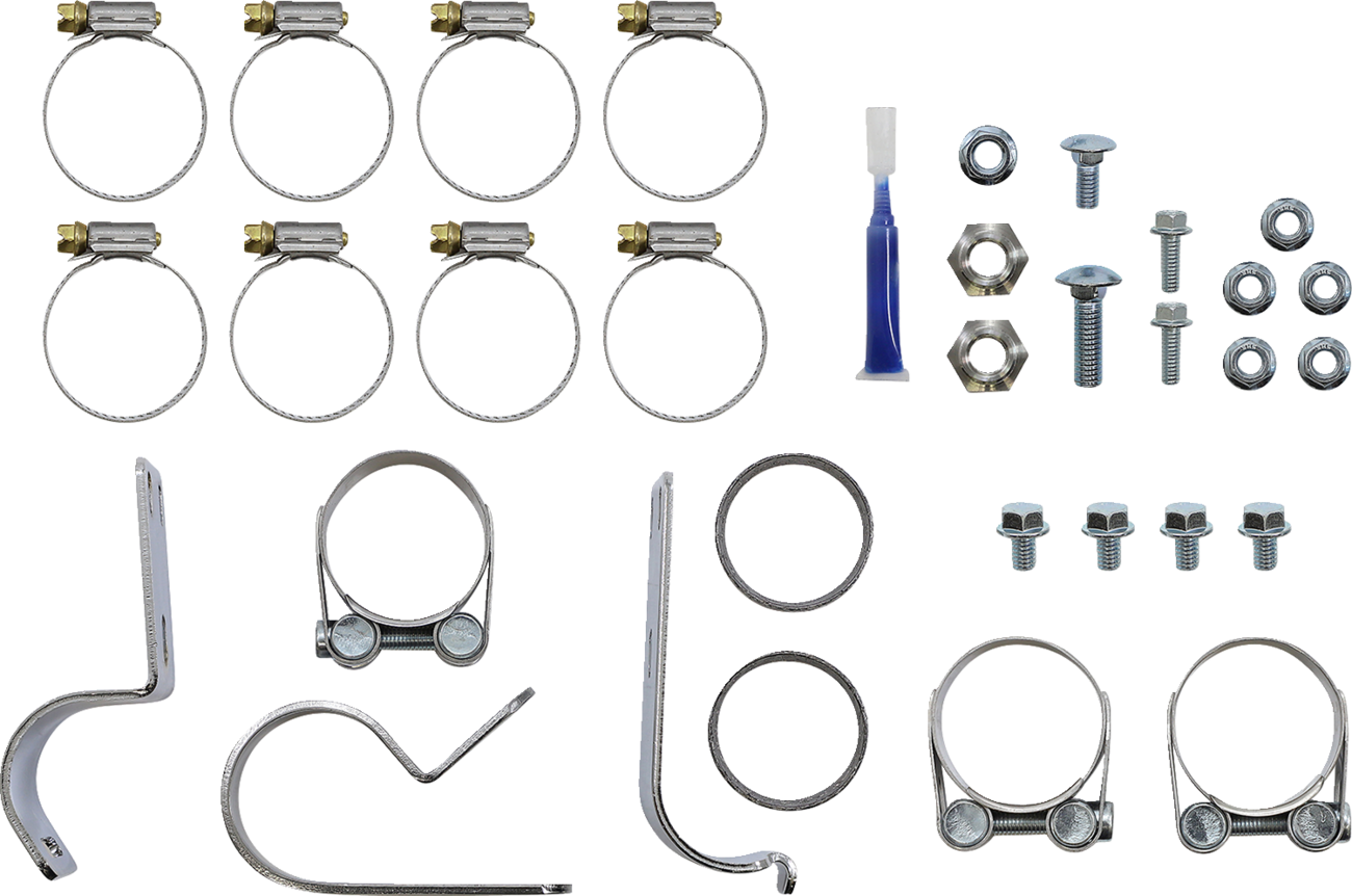 El Dorado Dual Exhaust System - Black - Machined Black Tracer [1800-2526] - Image 2