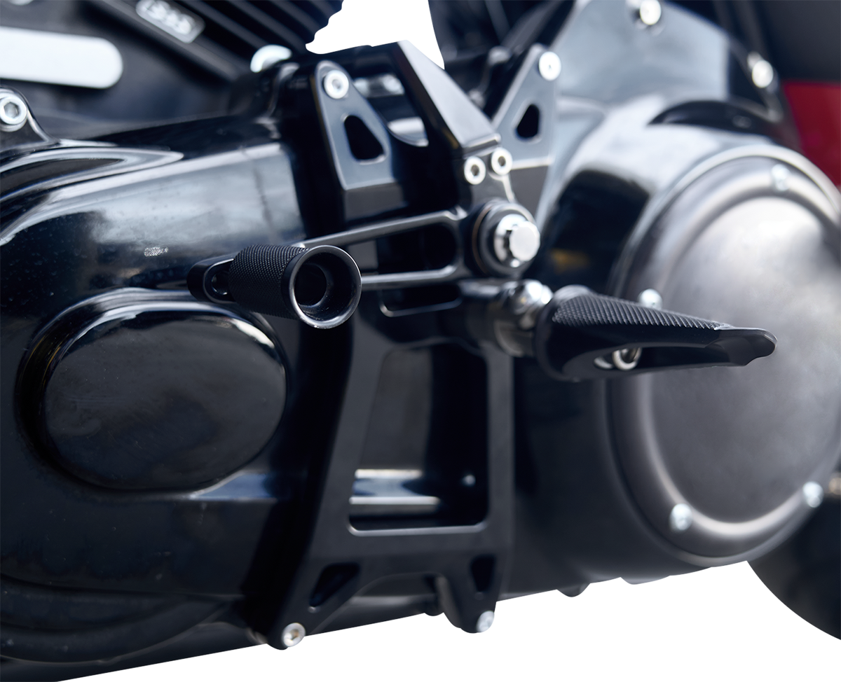 Mid Controls - Mid-Controls - with Pegs - Black - FL '17-'23 [1623-0538] - Image 2