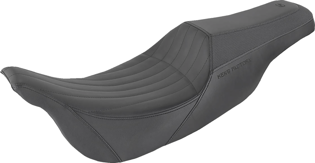 Ken's Factory Pro Series Seat - Seat - Ken's Factory Pro Series - Front Gripper/Rear Smooth - Black [0801-1356]