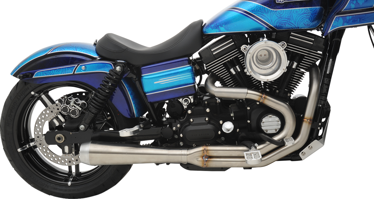 Road Rage Type III 2:1 Exhaust System - Road Rage 3 Exhaust - Stainless - '91-'17 Dyna [1800-1955] - Image 4