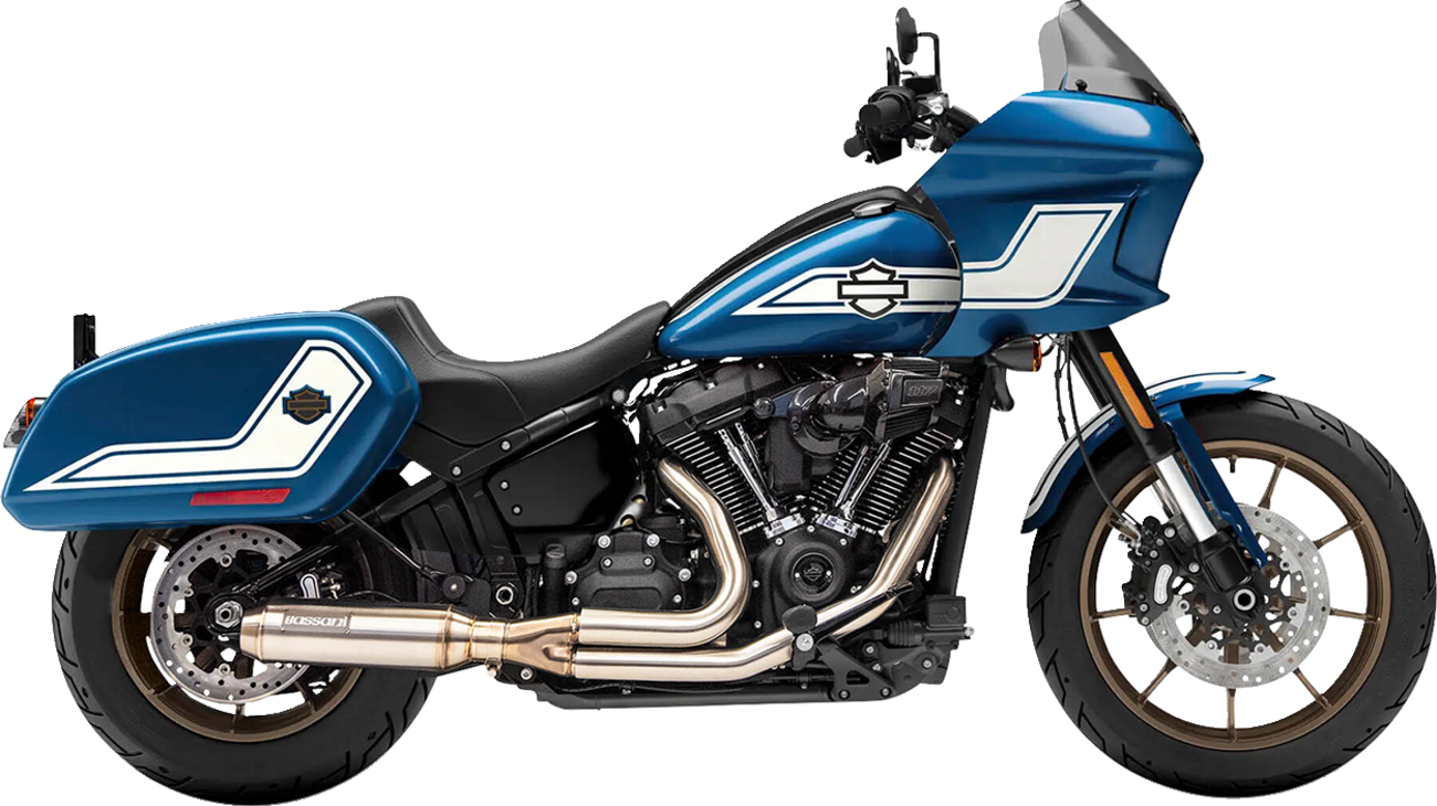 2-into-1 Stainless Exhaust System with 4" Super Bike Muffler [1800-2556] - Image 4