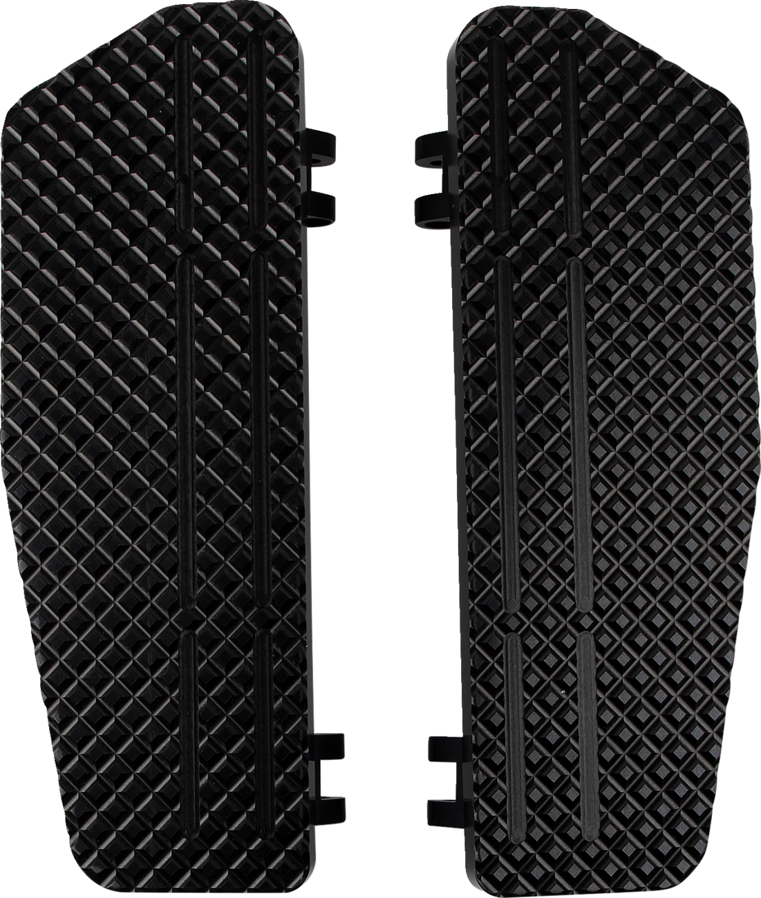 County Line Floorboards - County Line Billet Floorboards - Black - FL [1621-1129]