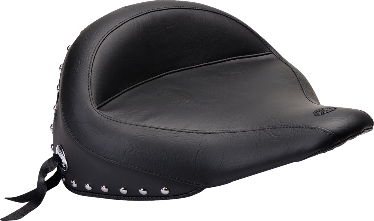 Wide Vintage Solo Seat - Wide Studded Deluxe Solo Seat [0802-0894]
