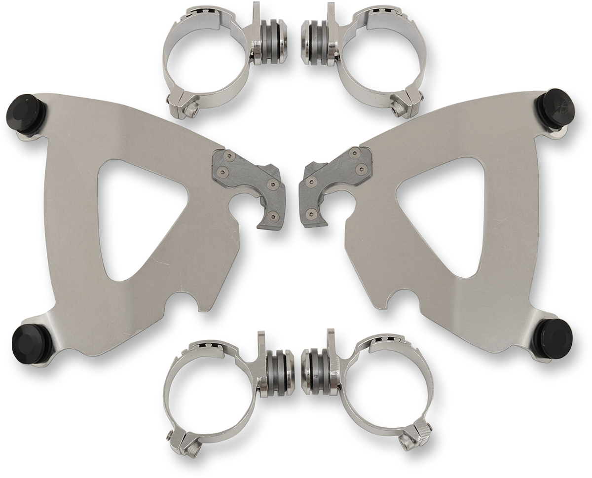 Road Warrior Trigger-Lock Mount Kit - Road Warrior Mounting Kit - Polished - FXD [2320-0196]