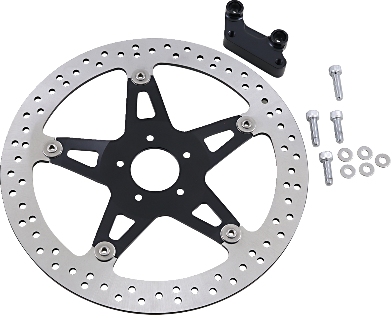 Big Brake Floating Rotor Kit - Big Brake Rotor - 14" - Front Left - Touring [1710-3602]