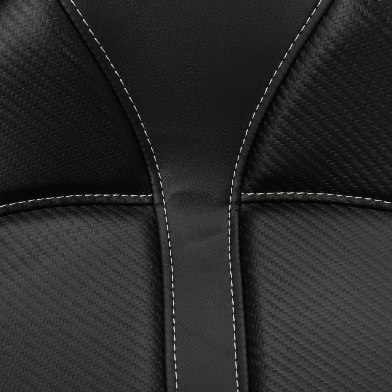 Dominator Solo Seat - w/o Backrest - Black w/ Gray Stitching - FL/FX '06-'17 [0802-0799] - Image 2
