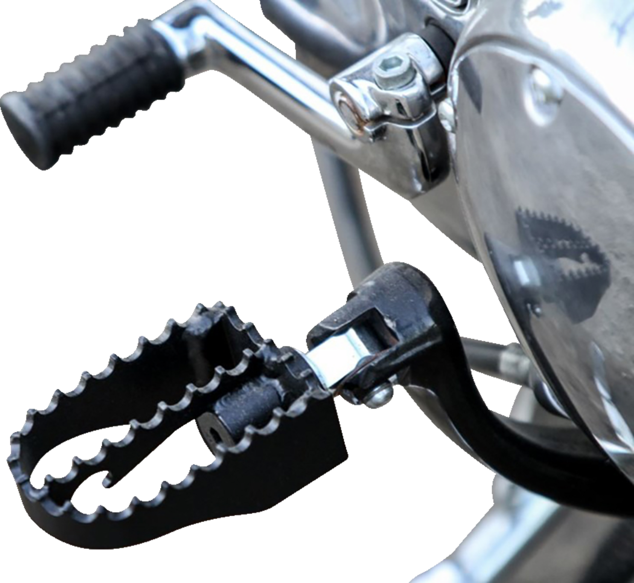 MX-Style Foot Pegs - MX Foot Pegs - Driver/Passenger - Black [1620-2502] - Image 3